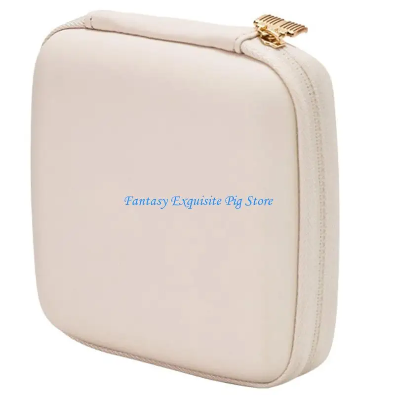 

Элегантное решение для хранения кожаных украшений Компактный дизайн для путешествий на цепочке серег