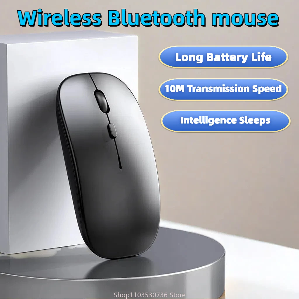 Wireless Bluetooth Mouse For iPad Samsung Huawei Lenovo Android Windows Tablet Battery Wireless Mouse For Notebook Computer