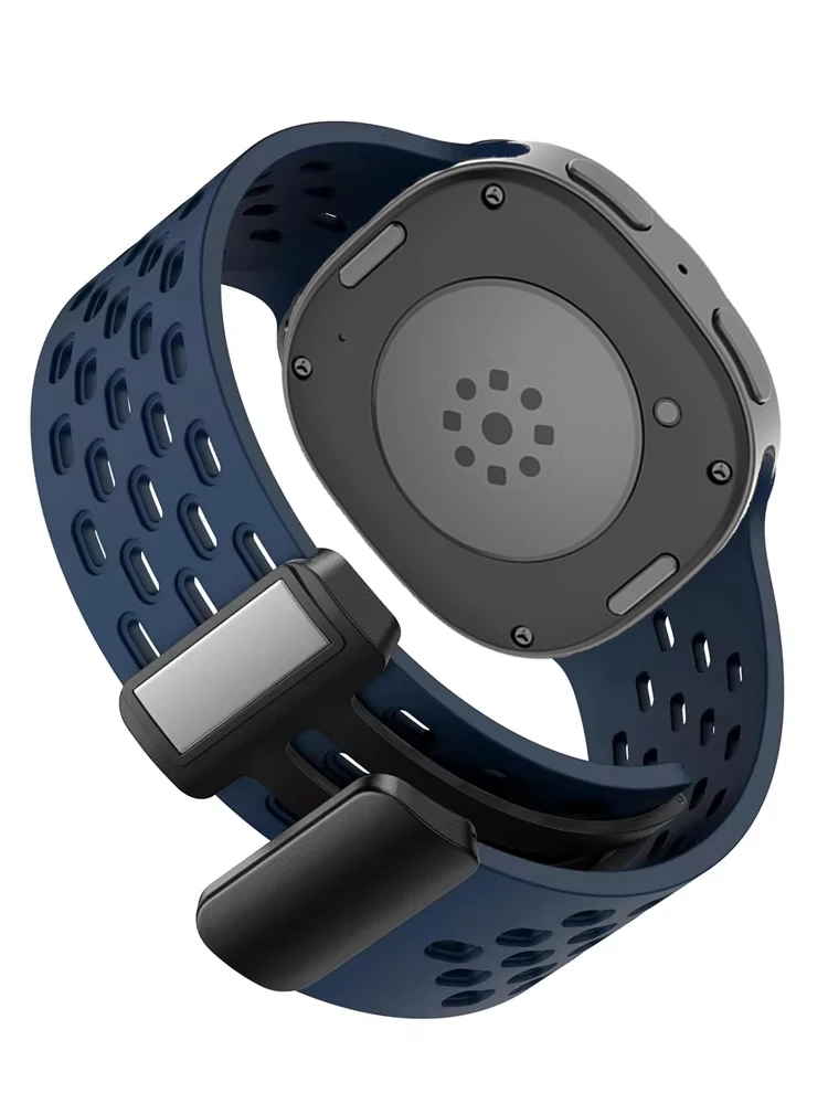 Breathable Band For Samsung Galaxy Watch 9/8 Classic Sports Magnetic Silicone Correa Bracelet Galaxy Watch 8 44mm 40mm Strap