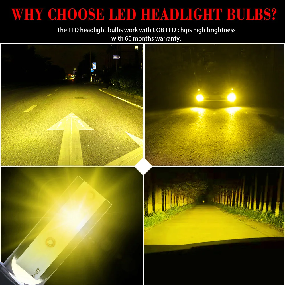 HB3 лампа для фар Mini Canbus, 3000 лм, лампа для автомобильных фар K, противотуманные фары, автомобильные лампы, автомобильные фары
