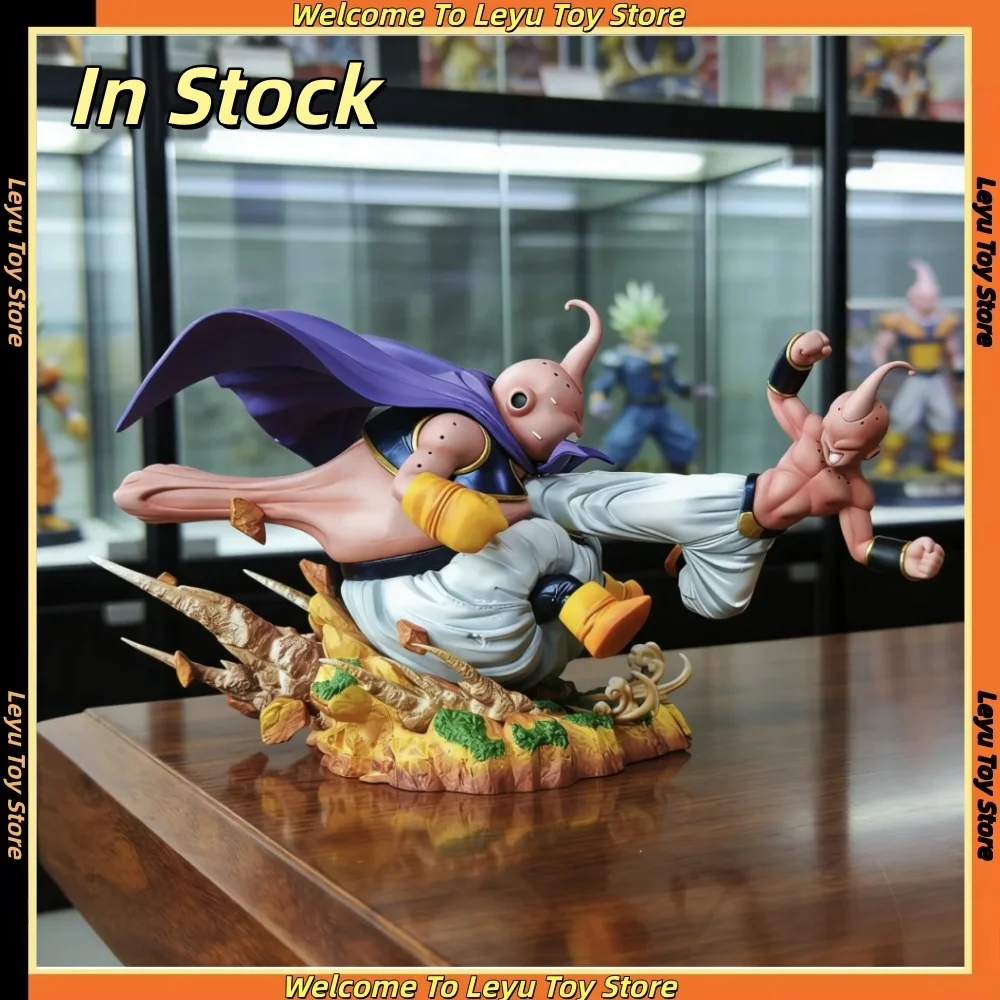 

Dragon Ball Z Majin Fat Buu VS Buu Battle Statue With Diorama Base Collect Action Figure Figurine Model Ornament Toys Gifts