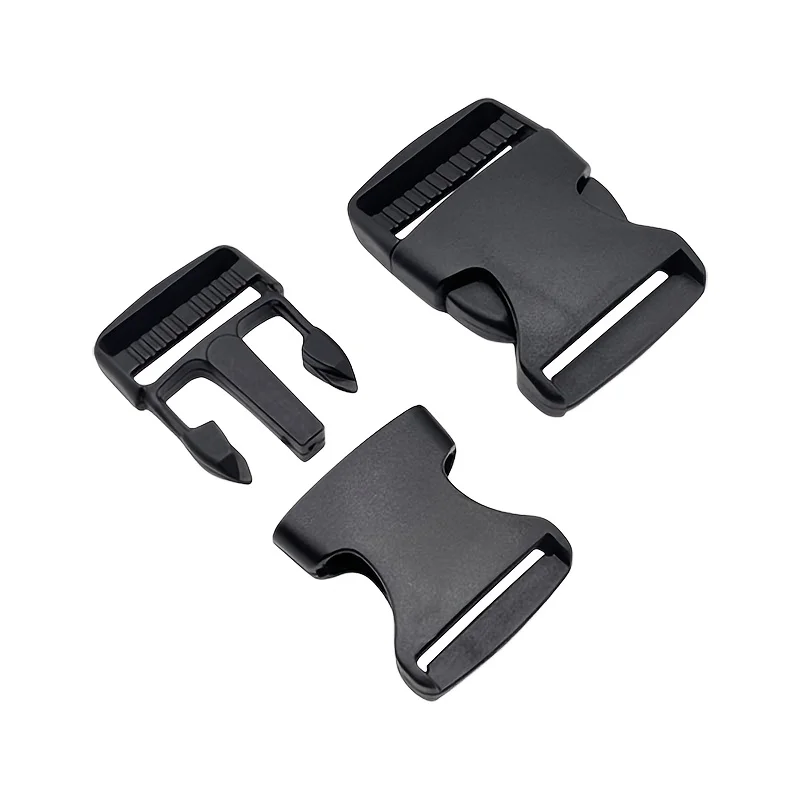 5pc schoolbag accessory plastic thickened insert buckle plastic insert buckle clasp backpack adjustment buckle accessory