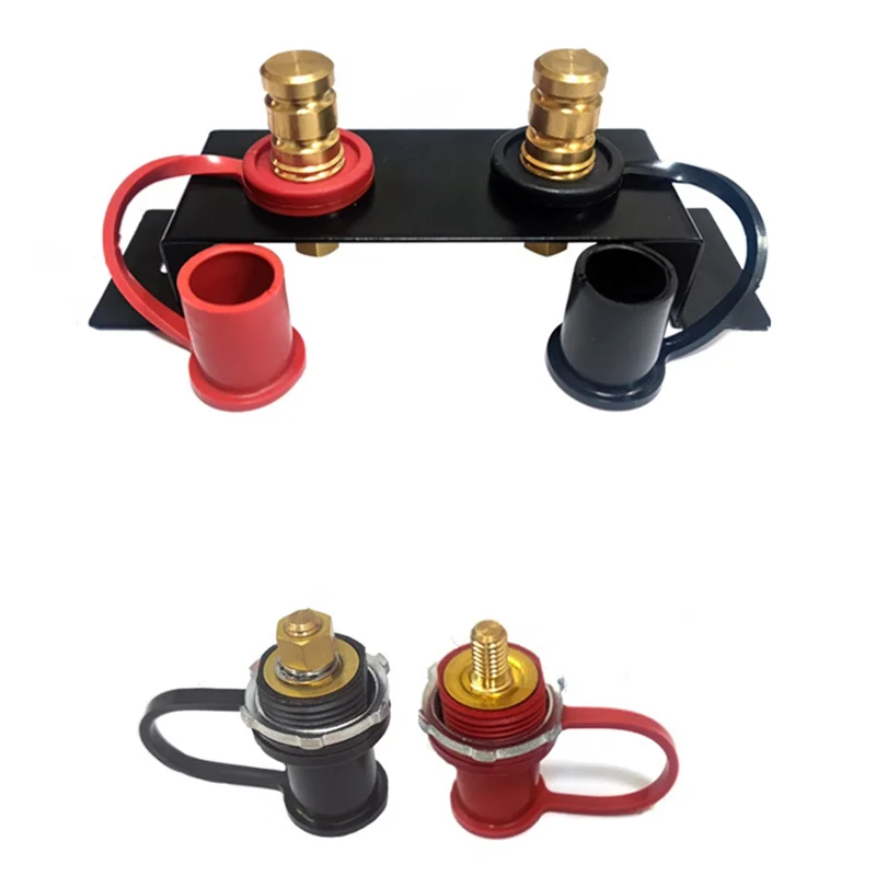 Poste de salto de batería resistente al agua, puente de batería de cobre, reubicación, accesorios de poste de carga de batería rápida aislados