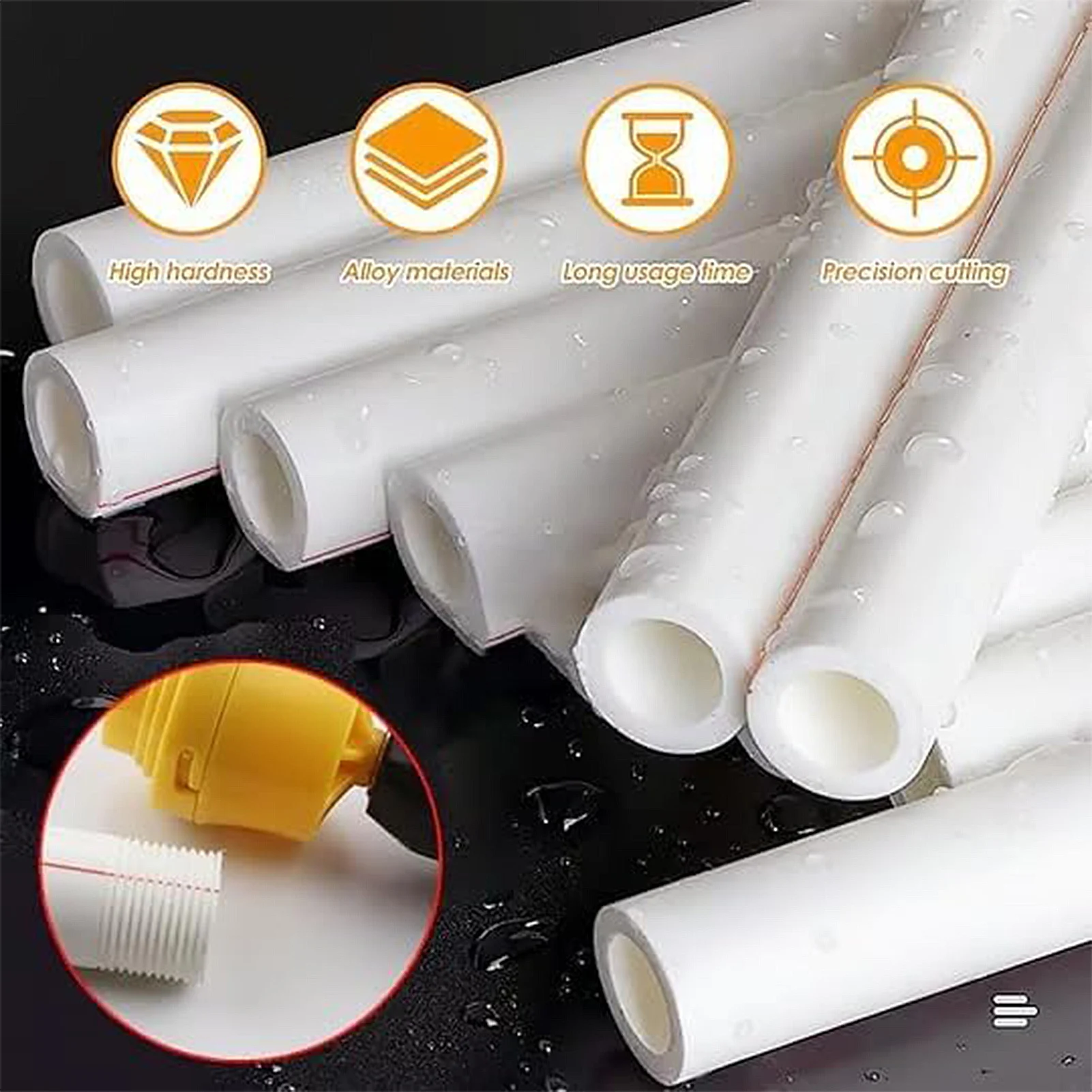 

Pipe Threader Plumbing Tool Kit Electric Drill Water Pipe Threading Device For Various Threading Tasks