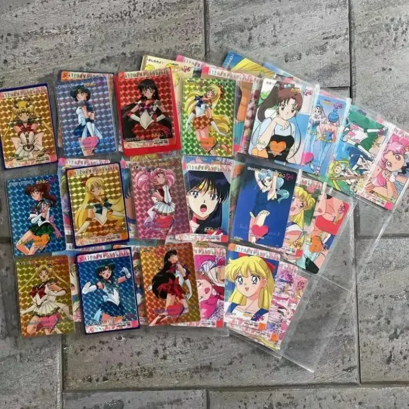 Sailor Moon Hino Rei Chibiusa Tenoh Haruka Aino Minako Meiou Setsuna Anime Game Characters Classic Series Collection Card Gift