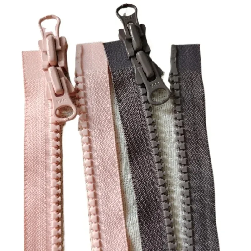 

YKK Zipper 8# 70 To 100cm Resin Double Open Pull Head Red Blue Grey Pink Khaki Jacket Sweater Repair Fix Tailor Sewing Accessory