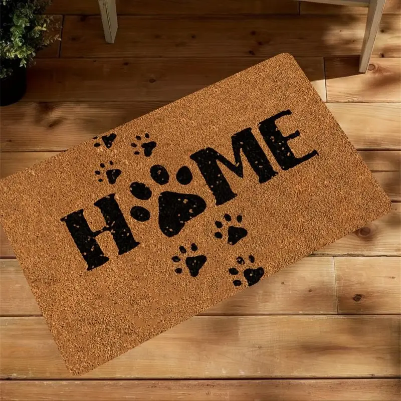 Simple Mat Welcome Entrance Door Floor Decor Washable Carpet Non-slip Easy To Clean Area Wrinkle-Resistant Rug Suitable for Home