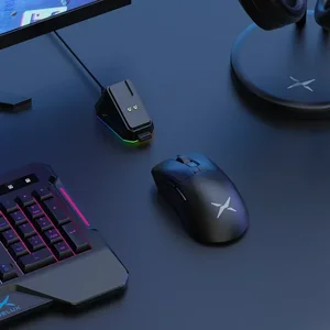 Delux M900Pro Maus für ergonomische drahtlose Spiele 8K Forschungsgebühr Paw3395 63G RGB Großhand -Magnetlast DOCA großer PC -Spieler 12 Hauptverkaufsadapter PL A SMA - №7