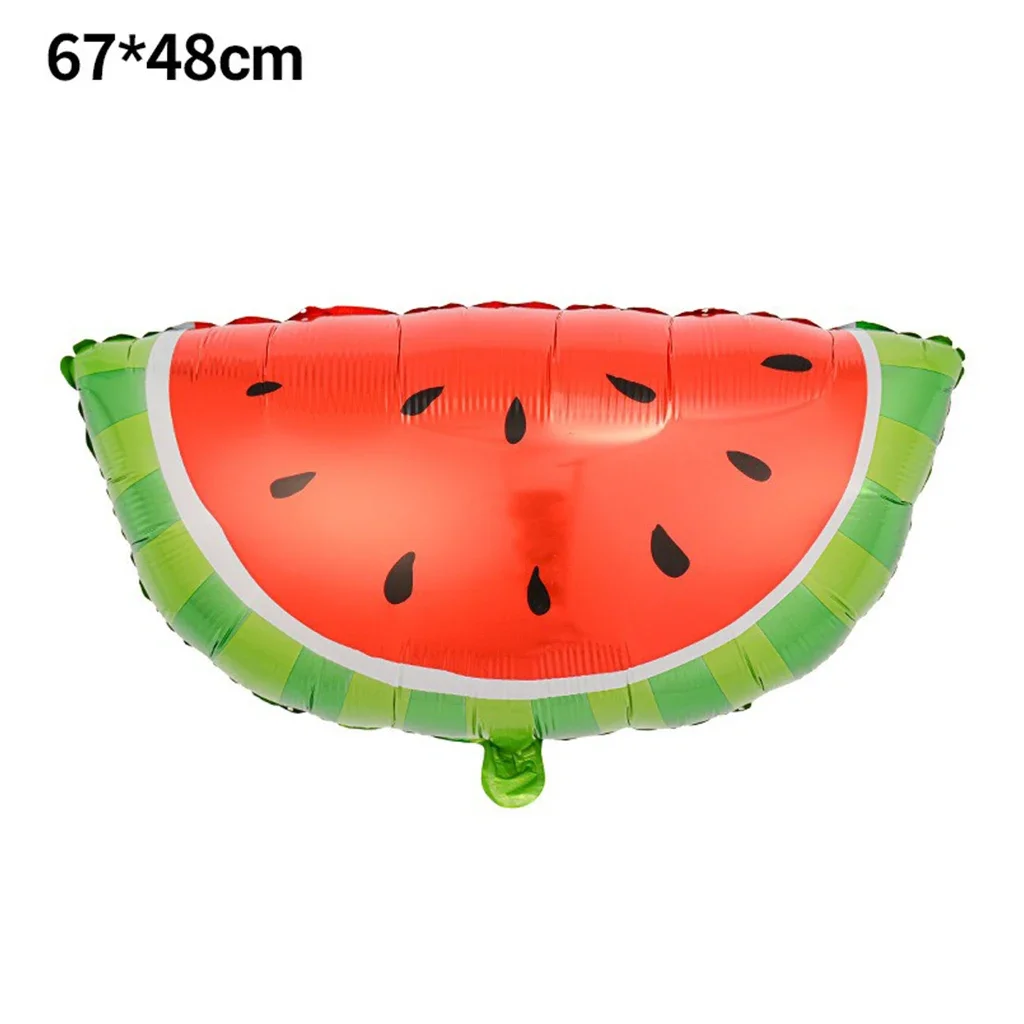 Summer Watermelon Balloon Ice Cream Watermelon Balon Hawaii Party Summer Beach Birthday Party Ballon Kids Favor