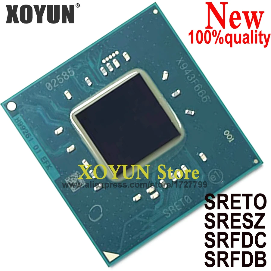 100% nowy chipset BGA SRET0 SRETO N4020 SRESZ N4120 SRFDC N5030 SRFDB J5040
