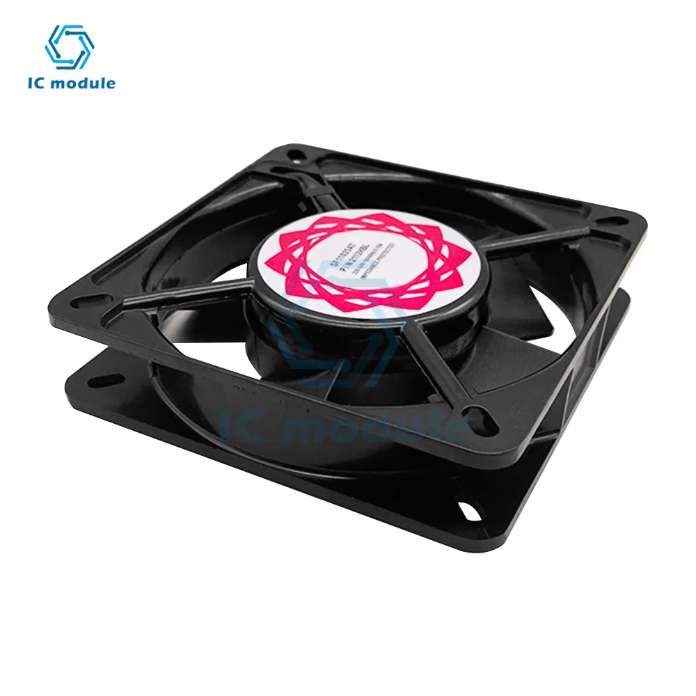 Industrial Case Fan 8cm 11cm Ball Bearing AC 110V 220V Brushless Cooling Fan High Speed Air Flow