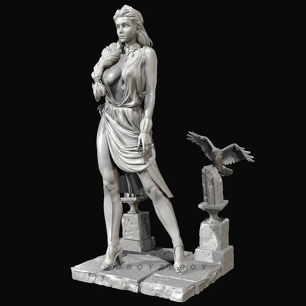 The height of man 38mm 50mm 75mm Resin model kits figure beauty colorless and self-assembled 3D Printing TD-6724/3D