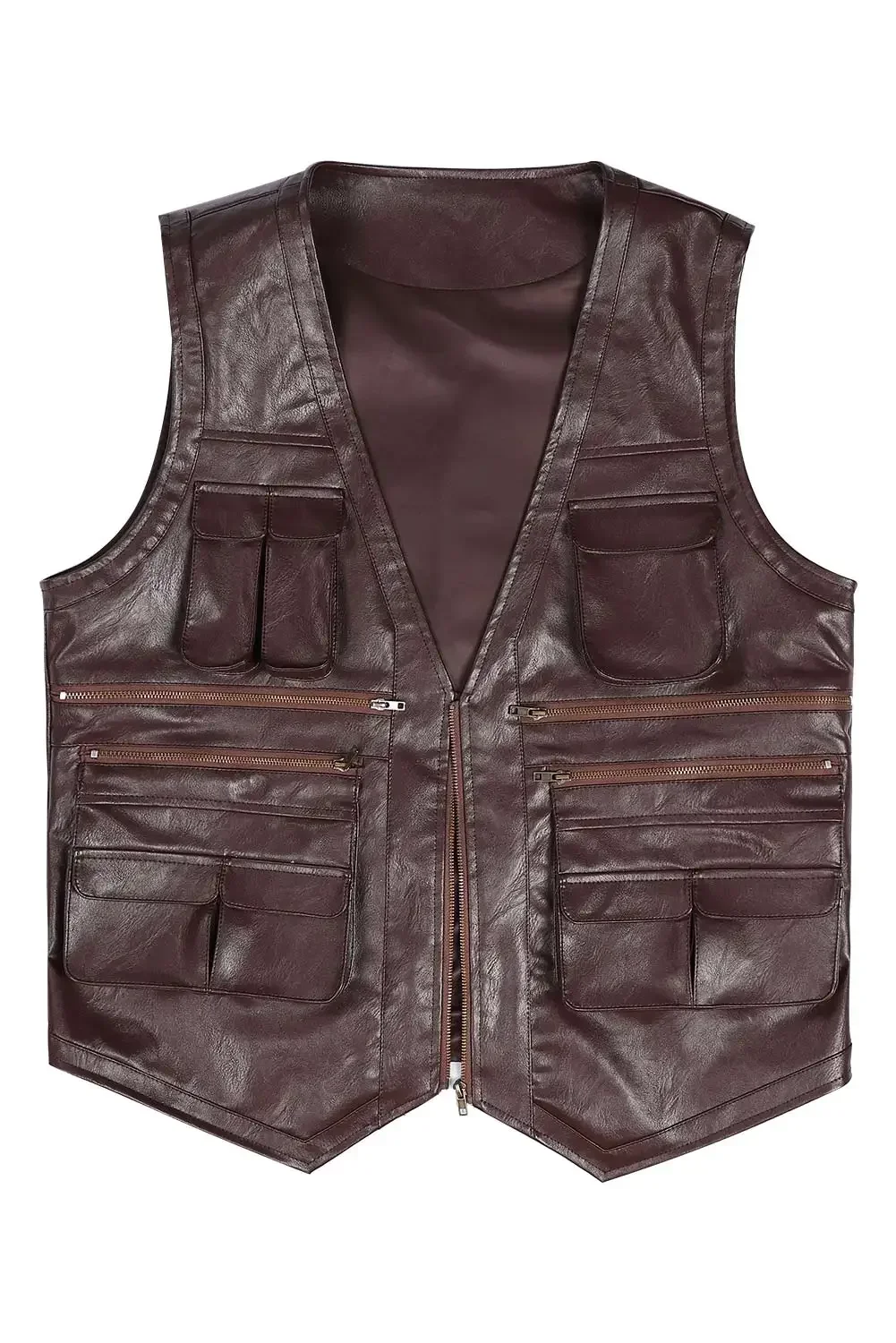 Owen Grady Cosplay Costume Vest Outfit Man Halloween Party Role Play Clothes Male Adult Casual Steampunk Waistcoat Sleeveless