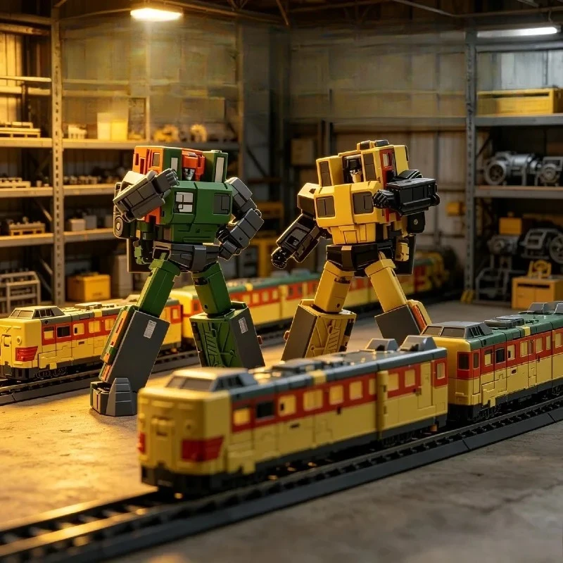 

В наличии: Набор SiYang Culture SY-02 005 Seizan и 006 Suiken G1 Raiden Trainbots Legends Scale, фигурки-трансформеры от стороннего производителя.