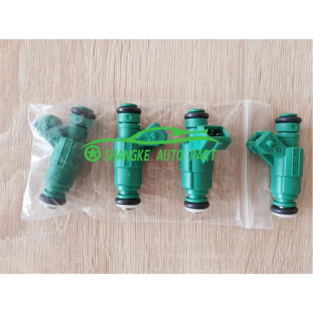 Petrol Fuel Injector OEM  0280156318 1984E9 1984-E9 FOR PPeugeot 206 307 CCitroen C2 C3 C4 Xsara 2 Berlingo 1.6 16V