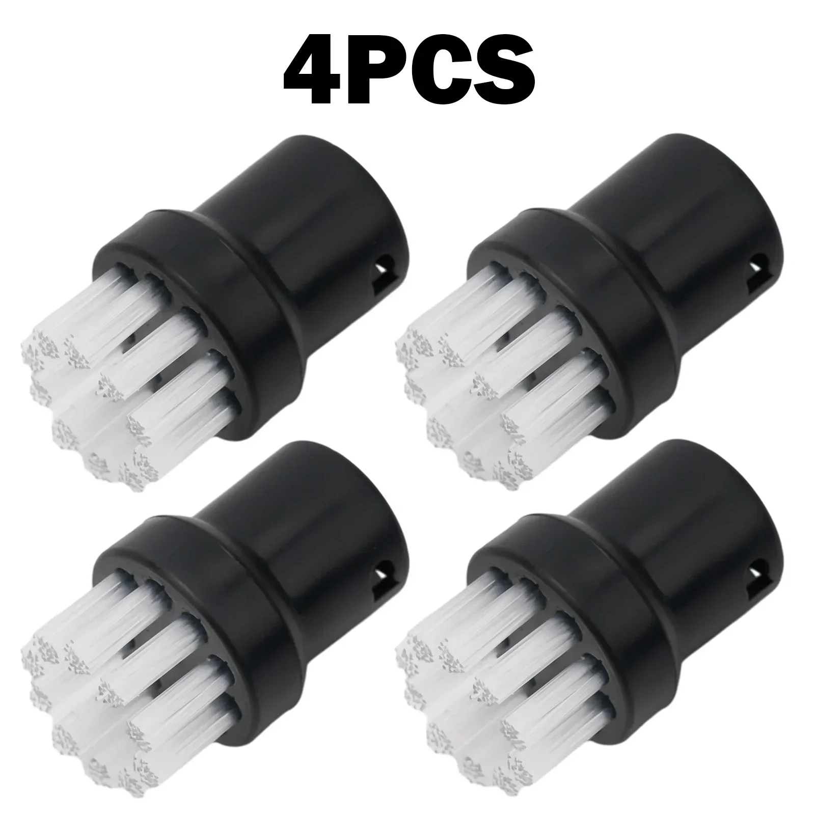 4pcs Nylon Brush Tool Nozzles For Karcher SC1 SC2 CTK10 SC3 SC4 Steam Cleaners Spare Parts Replacement Accessories