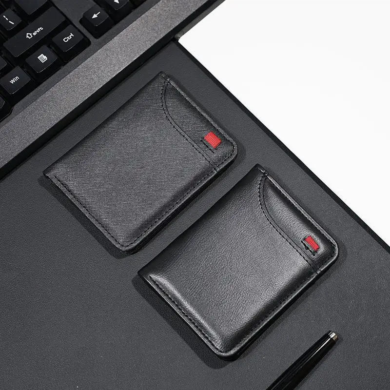 Portable Super Slim Soft Wallet PU Leather Mini Credit Card Wallet Purse Card Holders Men Wallet Thin Small Short Wallets