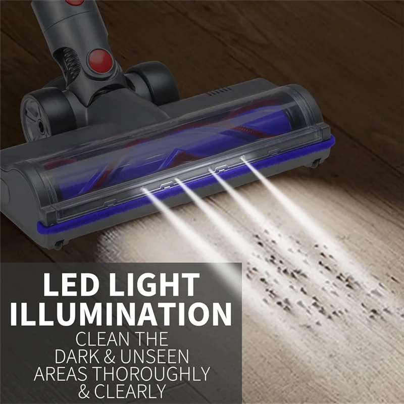 ABKR-퀵 릴리스 다이렉트 드라이브 브러시 헤드 교체 다이슨 V7 V8 V10 V11 V15 G5 나무 바닥 카펫 부착용