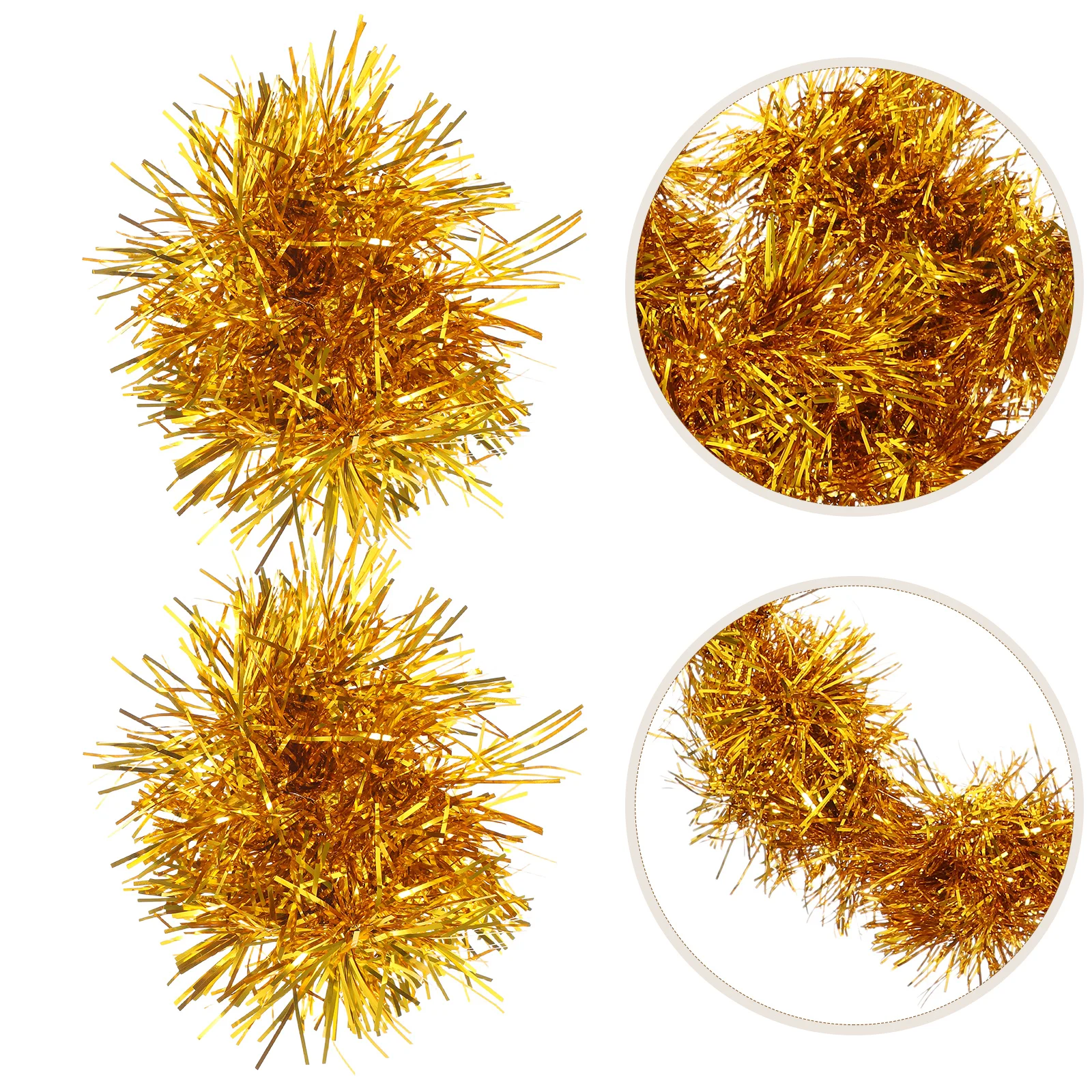 

12pcs Cheerleading Pom Poms Golden Plastic Lightweight Durable Stretchy B Wrist Sports Party Festival Kindergarten