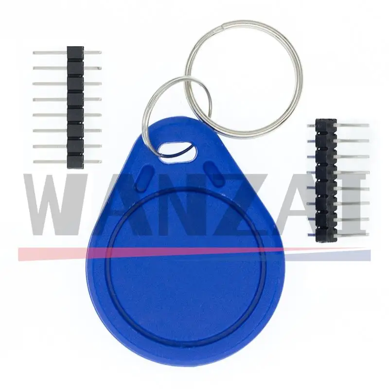 1pcs MFRC-522 RC522 RFID RF IC card sensor module to send Fudan card,Rf module keychain
