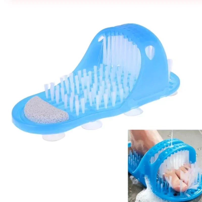 New Men Massager Slippers for Feet Pumice Stone Foot Scrubber Shower Brush Foot Bathroom Products Foot Care Cleaning