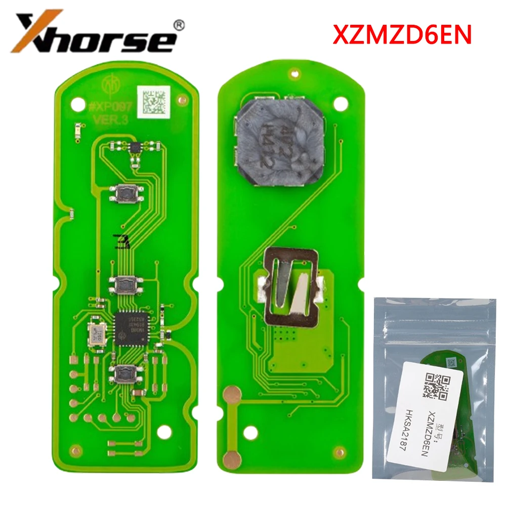 1PC XHORSE XZMZD6EN Special PCB Board Exclusively For Mazda Models Global Version Works With VVDI Key Tool Generated Remote Key
