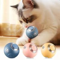 Automatic Rotating Obstacle Avoidance Luminous Waterproof Rechargeable Bite-resistant Indoor Mute Pet Ball Interactive Toy G1X4