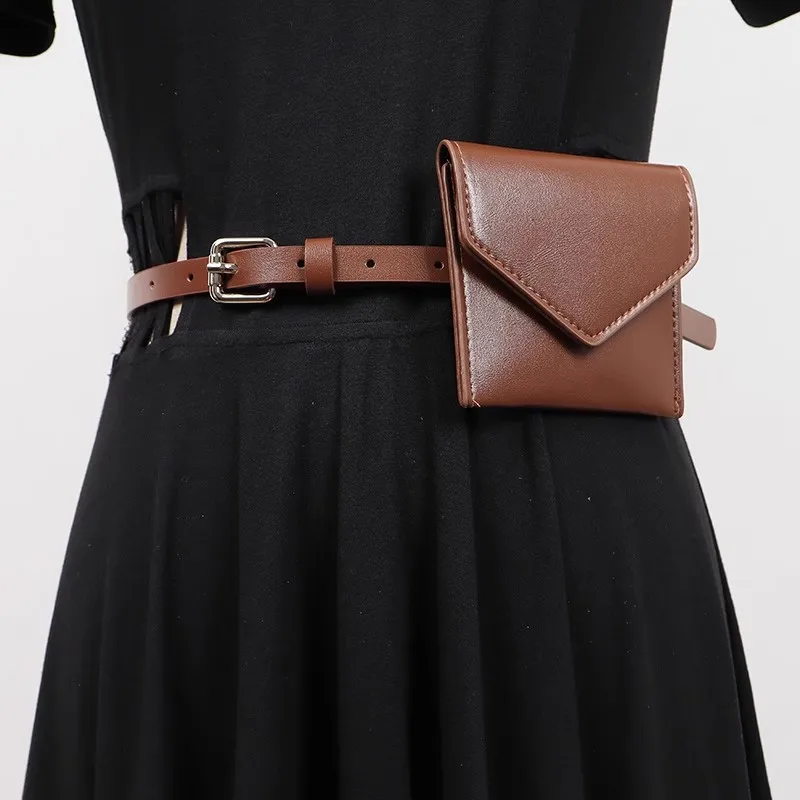 

Women's Fashion Genuine Leather Bag Cummerbunds Female Dress Corsets Waistband Belts Decoration Wide Belt R159