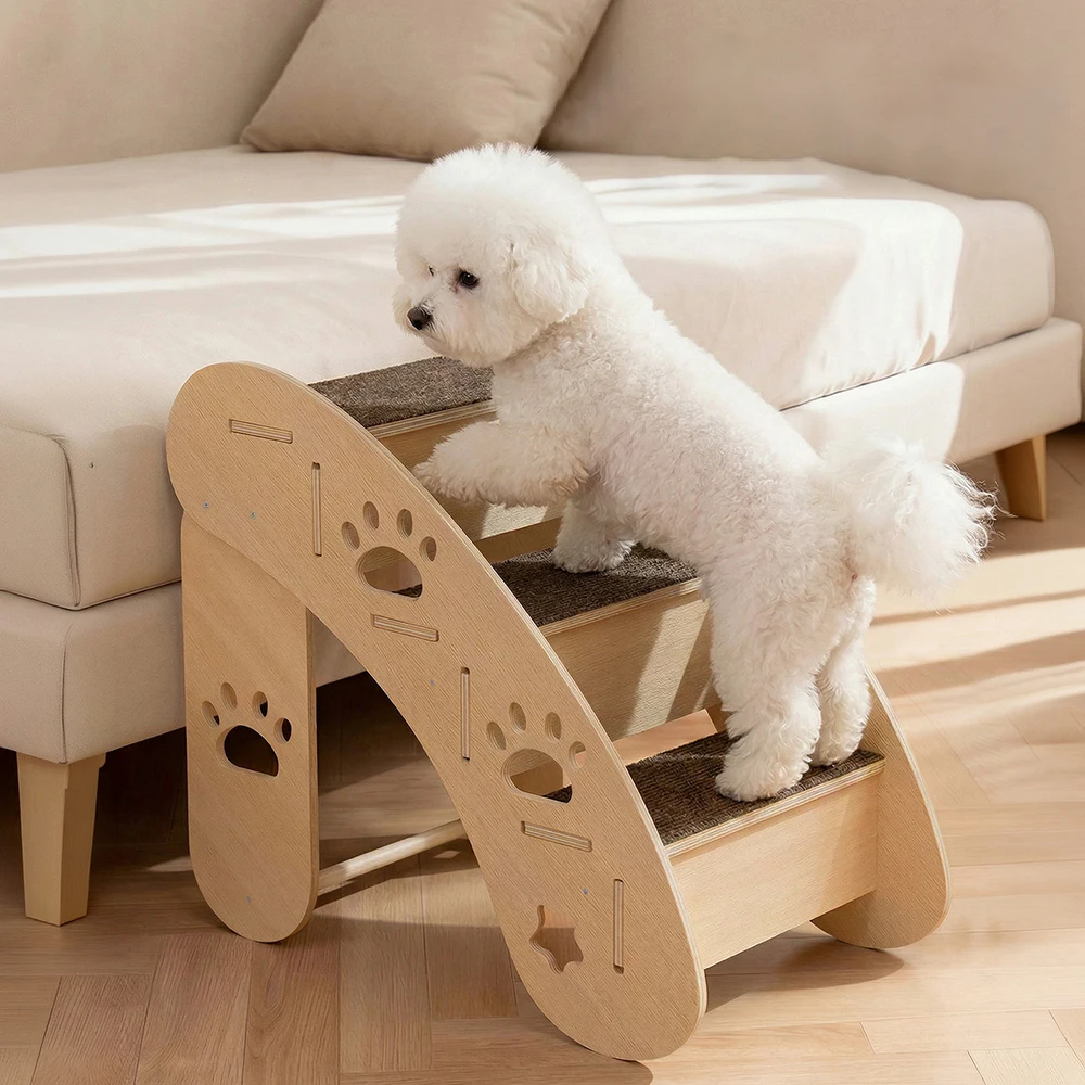 Escalera rampa desmontable para gatos y perros pequeños, mayores - imagen 5