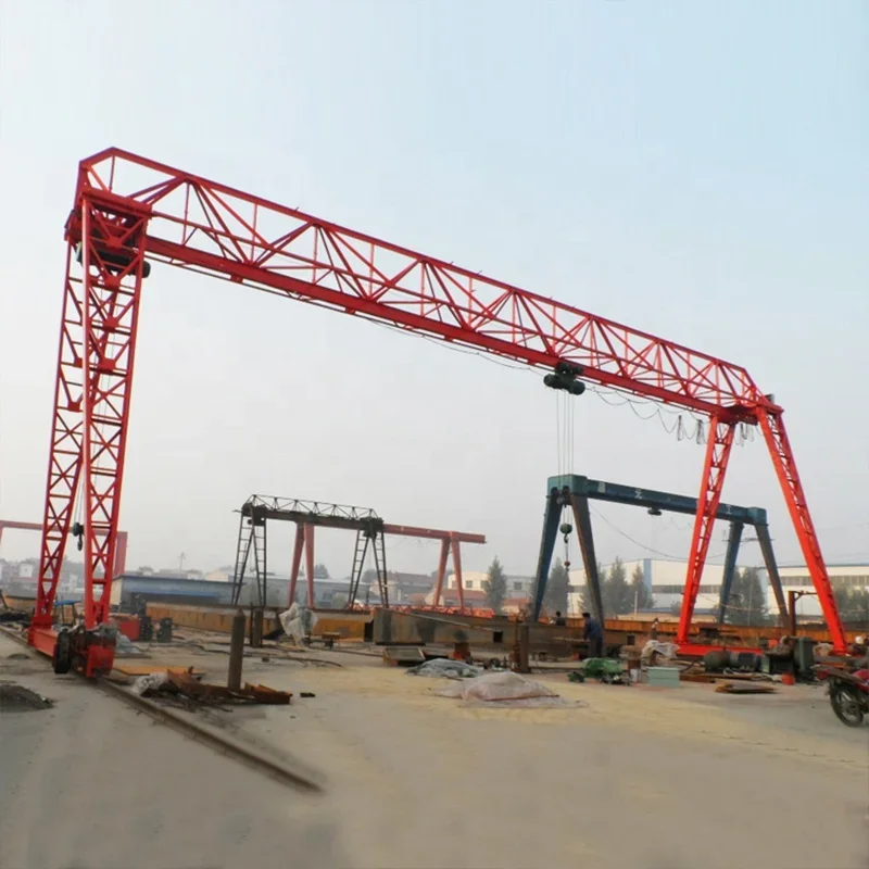 10 Ton Mobile Railway Truss Gantry Crane For Sale