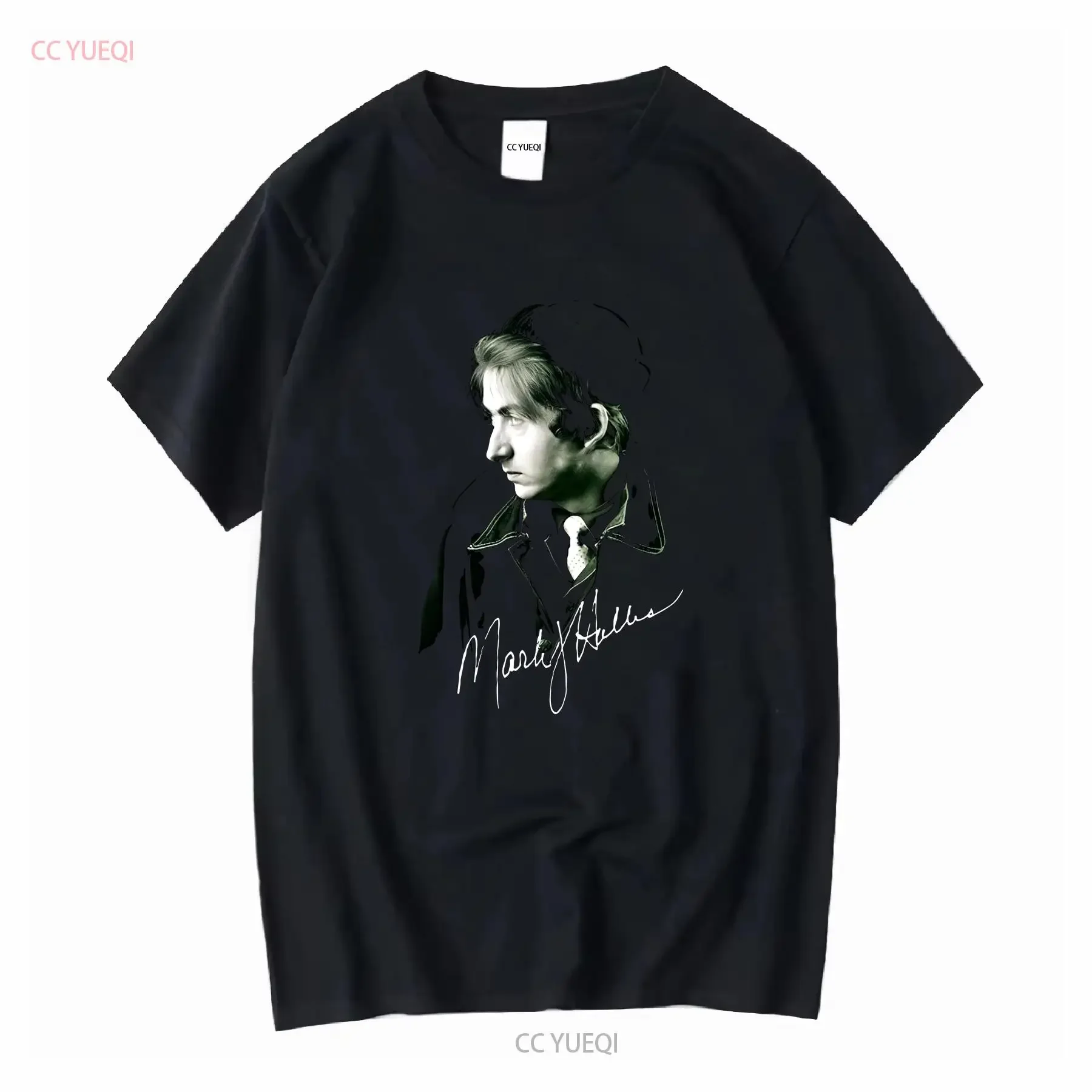 Rare Mark Hollis Singer Hip Hop Cotton Black All Size T shirt vintage Washed Slightly Breathable Unisex Casual homme Stretched