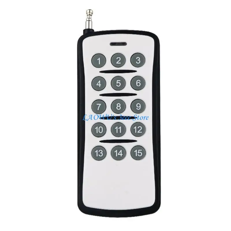 Y8AD 315MHz/433MHz Long Distance 15 pulsanti Transmit Wireless Remote Controller