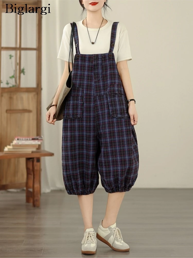 

oversized Summer Sleeveless Jumpsuit Women Fashion Print Ladies Jumpsuits Loose Casual Wide Leg Woman Jumpsuit