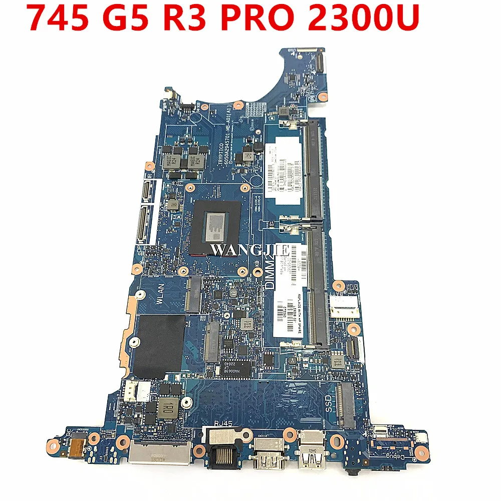 

6050A2945701 для ноутбука HP EliteBook 745 G5 755 G5, материнская плата L29298-601 R3 PRO 2300U, 100% рабочая