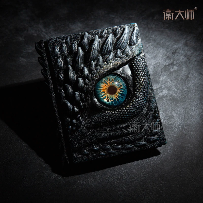 

A5 Embossed Book Magic Book Cthulhu Diary 3D Dragon Eyes Embossed Hand Ledger Note Book