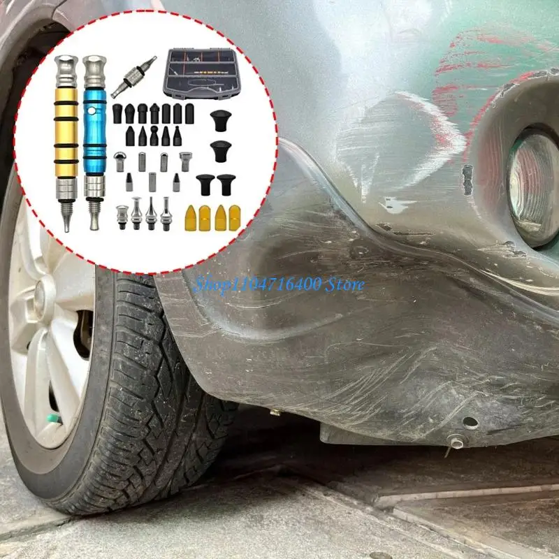 

y1gd Professional Sheet Metal Dent Repair Leveling Pen with Interchangeable Head