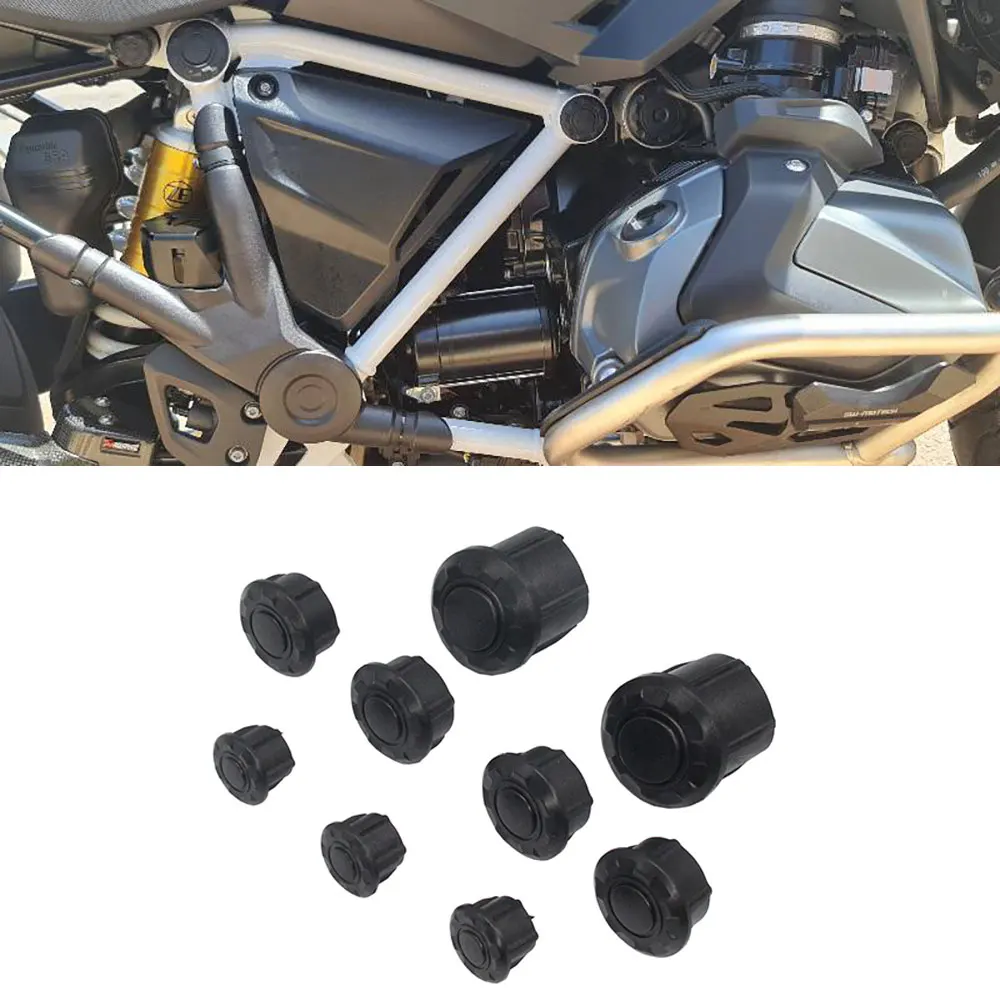 Motorcycle Frame Hole Caps Cover Plug For BMW R1200GS R 1200 GS LC Adventure ADV R1250GS R 1250 GS Adventure 2014-2020 2021 2019