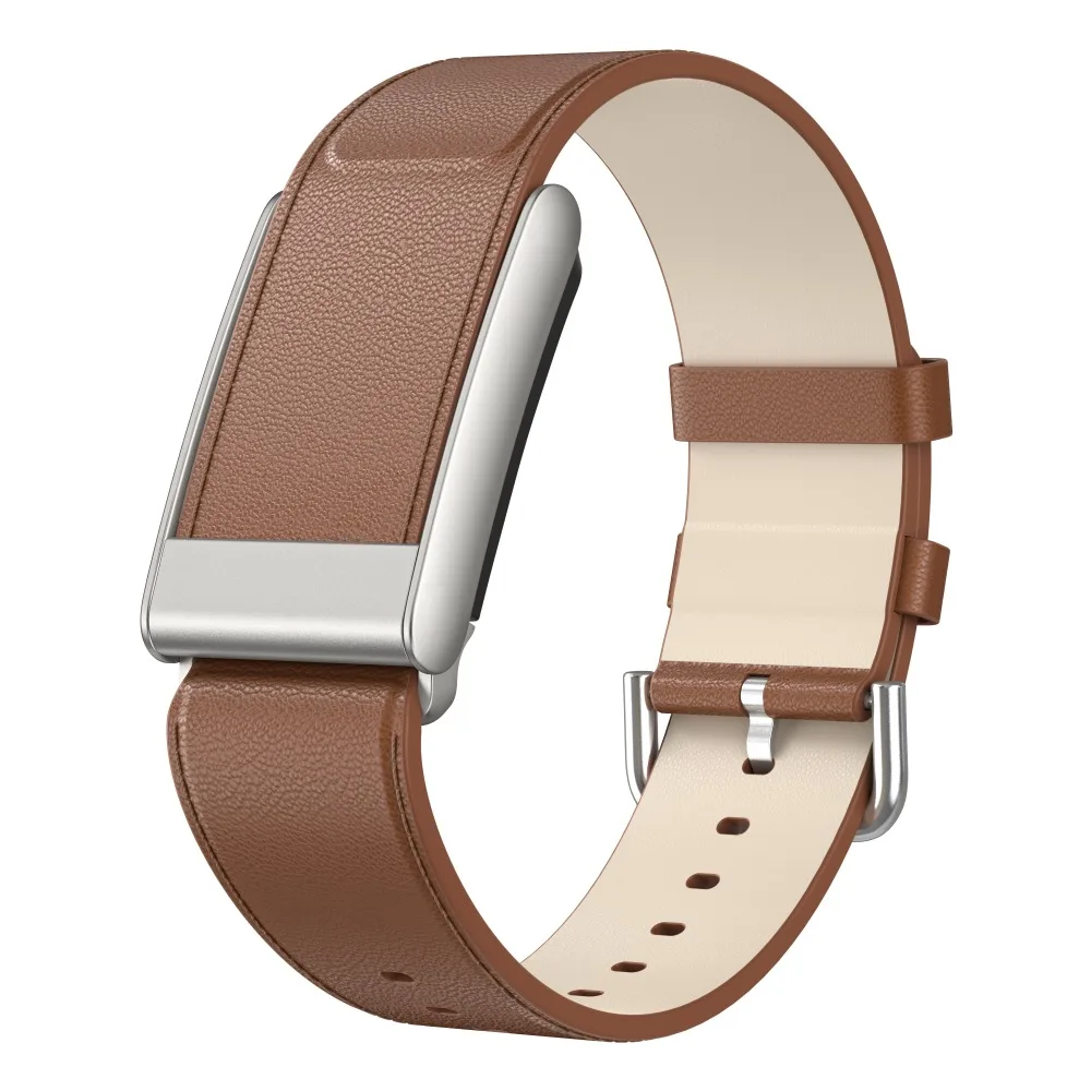 حزام جلدي بديل عالي الجودة من الجلد الطبيعي قابل للتعديل للياقة البدنية لـ Whoop 5.0/MG