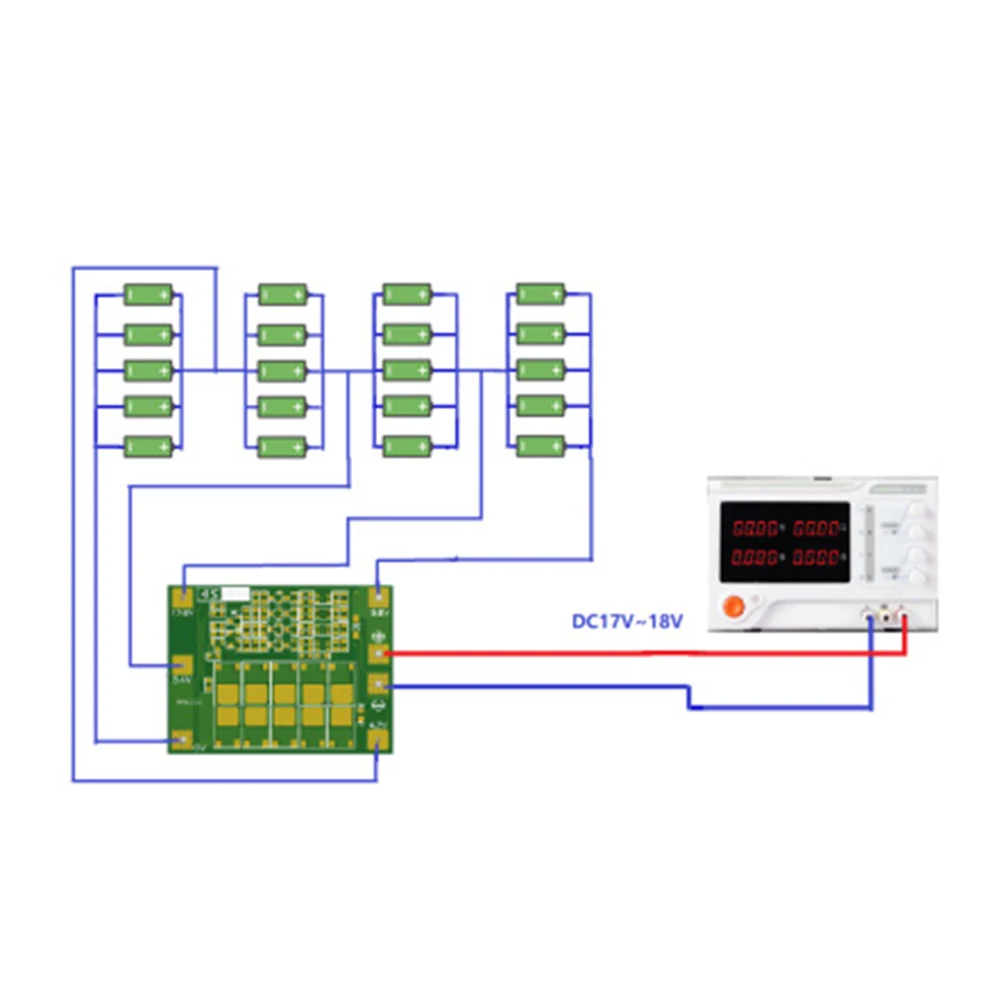 

Li-ion Charger Protection Board 3S/4S 5A 10A 20A 25A 40A 60A Board Module 18650 BMS for Drill Motor