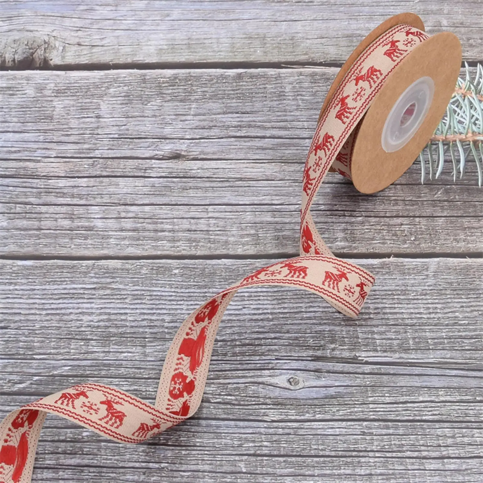 Christmas Ribbon DIY Gift Wrapping Trimming 5 Yard Festival Birthday Party
