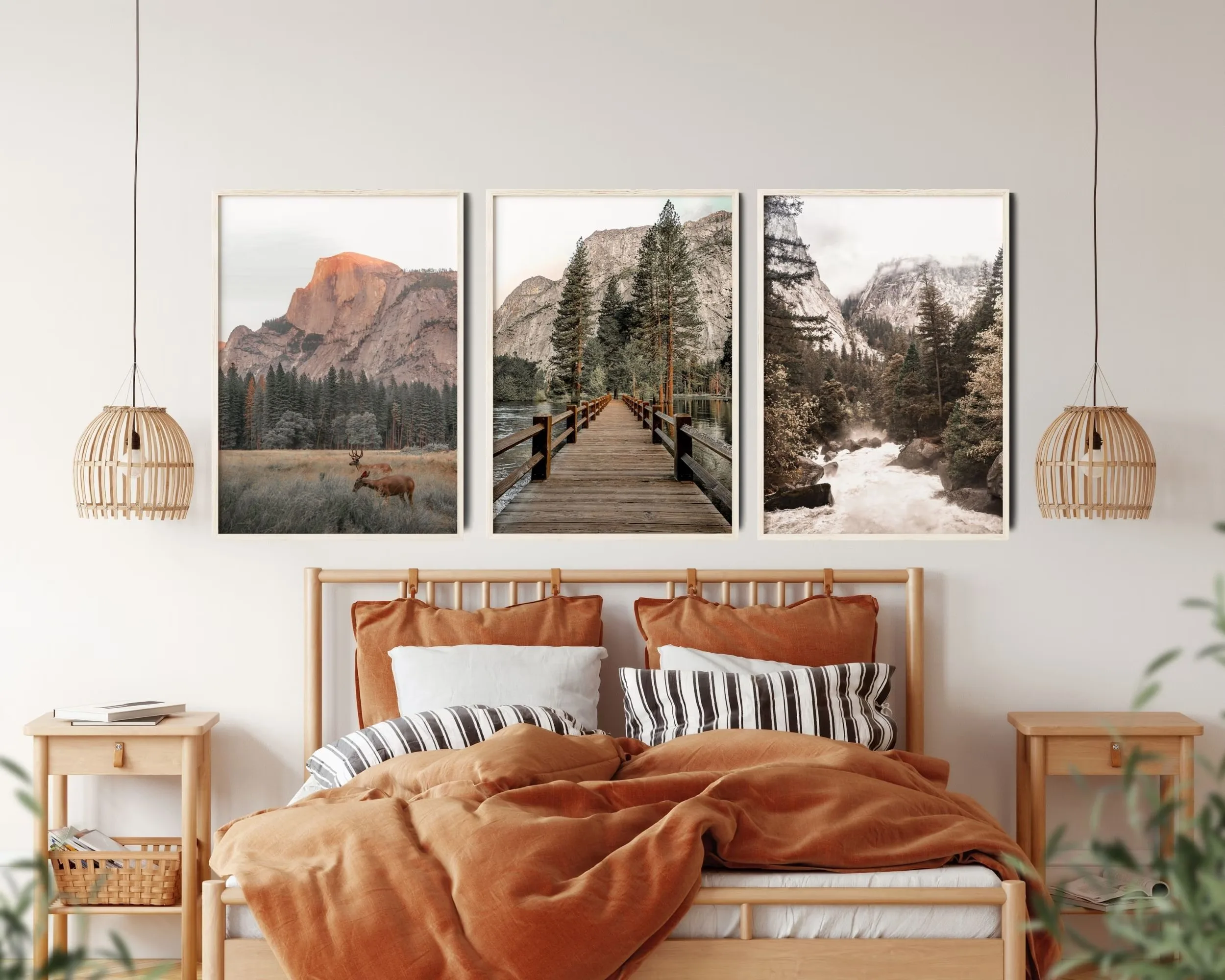 Yosemite Wall Art Set of 3, La - đánh giá và giá Photography Yosemite