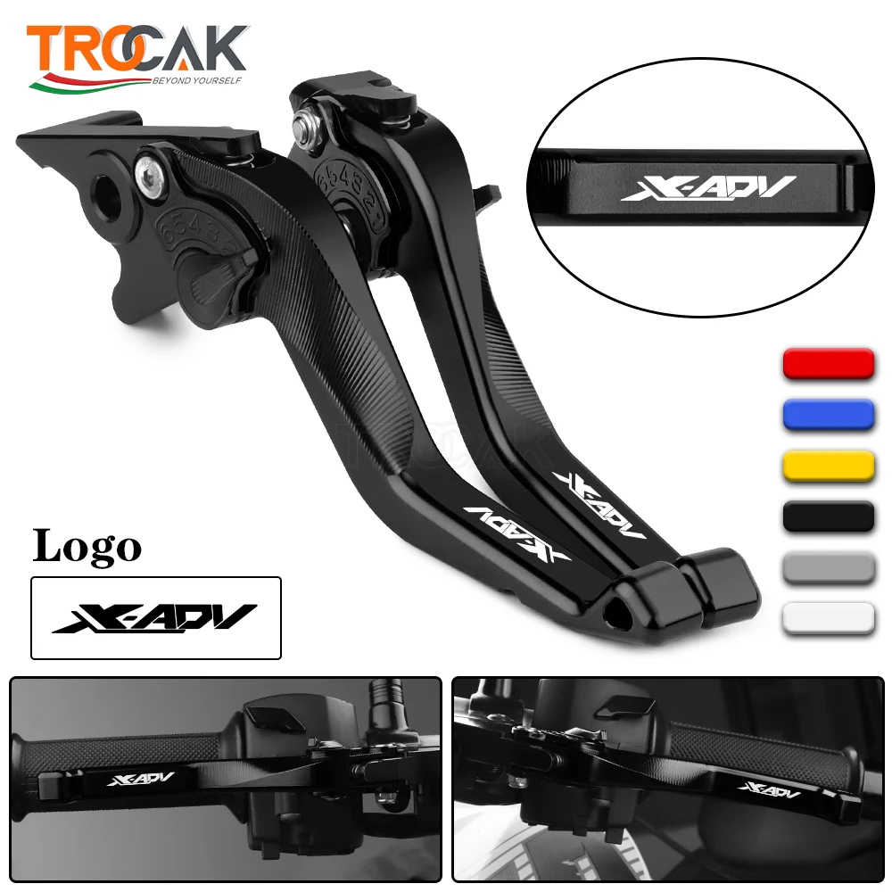 2023 For Honda XADV 750 X ADV 750 2017 2018 2019 2020 2021 2022 2023 Motorcycle Accessories CNC Short Brake Clutch Levers