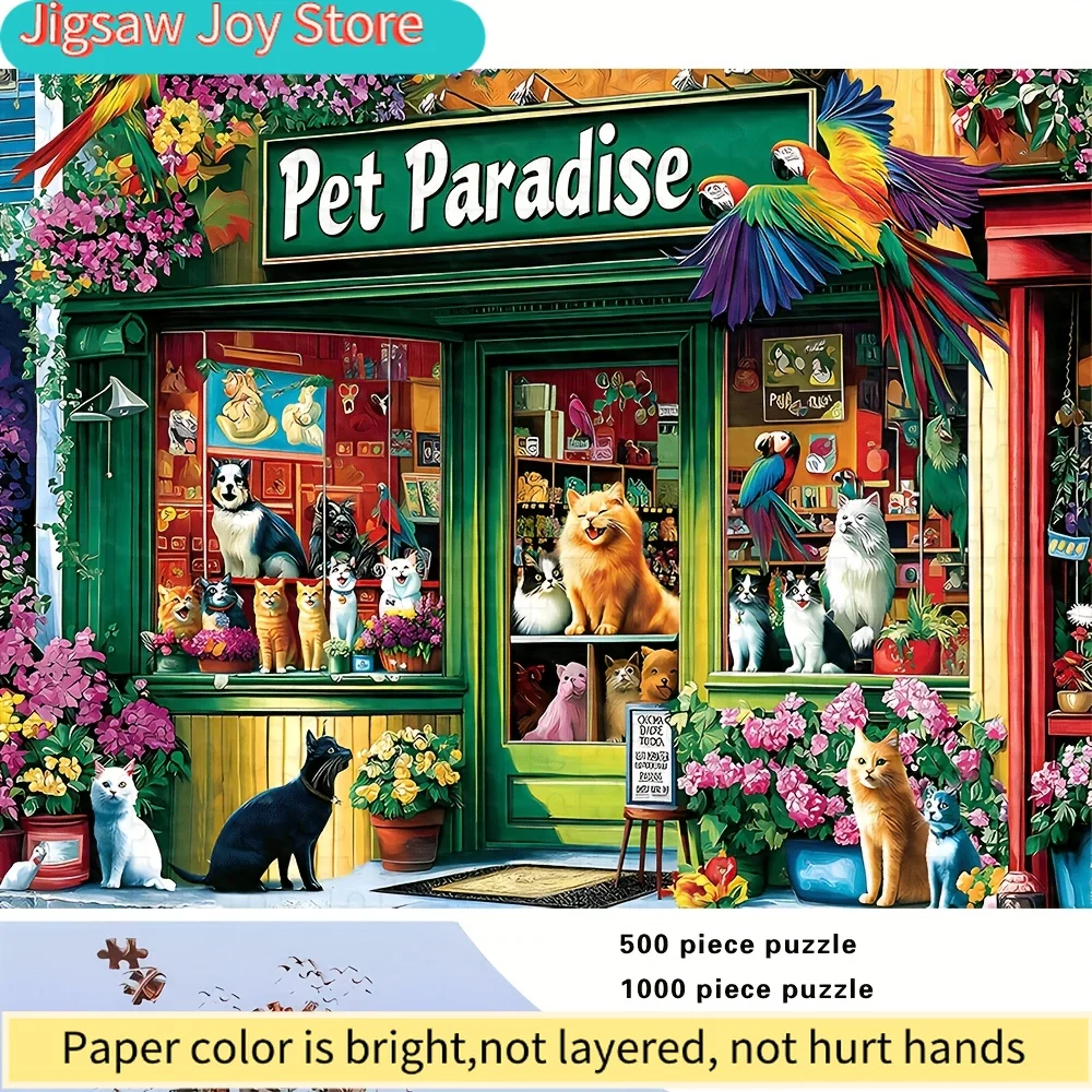 500/A Adult Puzzle, High Quality, Relaxing Fun Family Game, Perfect for Birthdays, Christmas, Halloween, Best Gift Choice, Dee