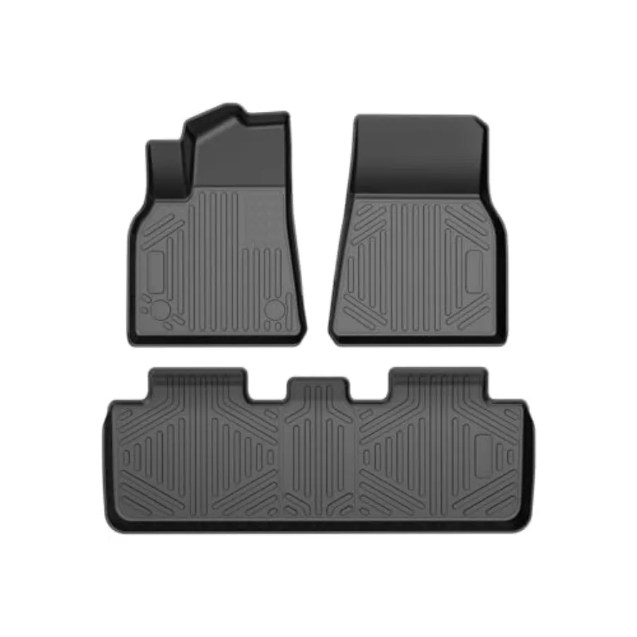 

Floor Mats Fits for 2021-2024, All Weather Protection, Custom Fit Car Floor Liners, Front and 2nd Row