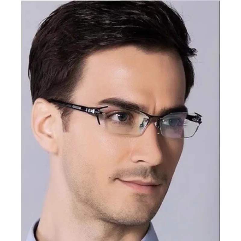 Matsushima T1141 Personality Screw Frameless Low Frame Pure Titanium Glasses Frame Japanese Glasses with Myopia Glasses.