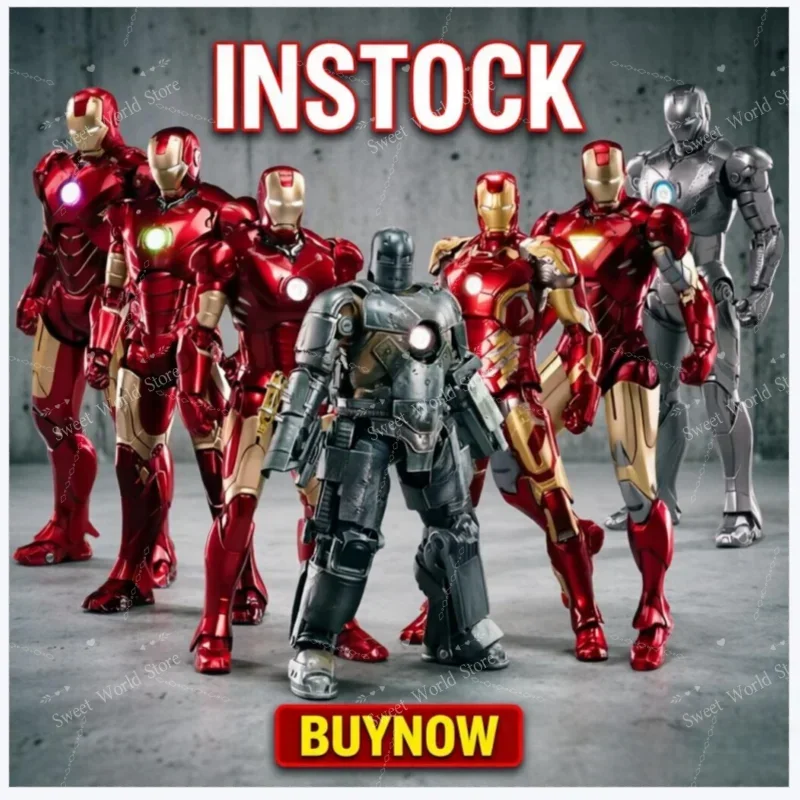

НОВИНКА! 100% Оригинальная фигурка Железного человека (Iron Man) MK3, MK6, MK50, MK43 в наличии. Сборная модель Тони Старка. Коллекционная аниме-фигурка. Подарок для детей.
