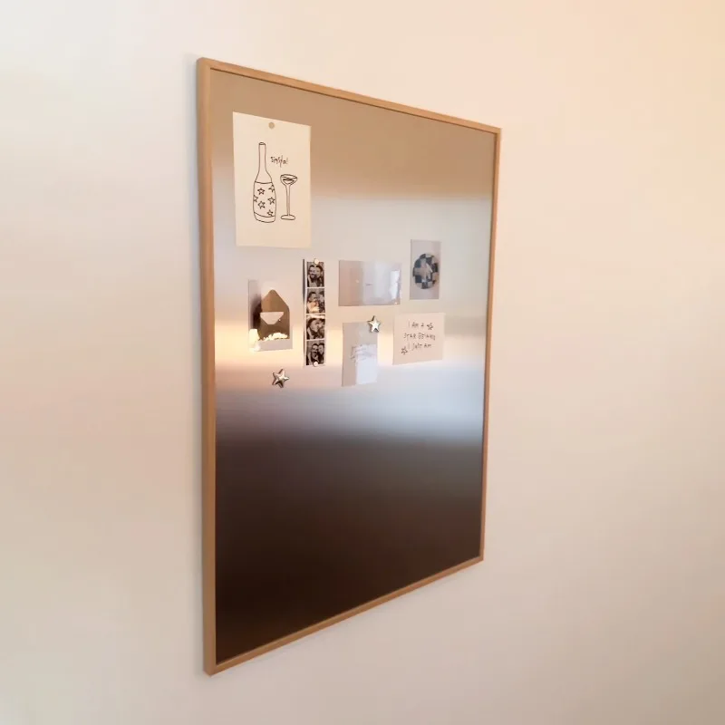 Magnetic Stainless Steel Decorative Painting Refrigerator Sticker Photo Wall Sticker Meter Box Hanging Painting New Home Gift