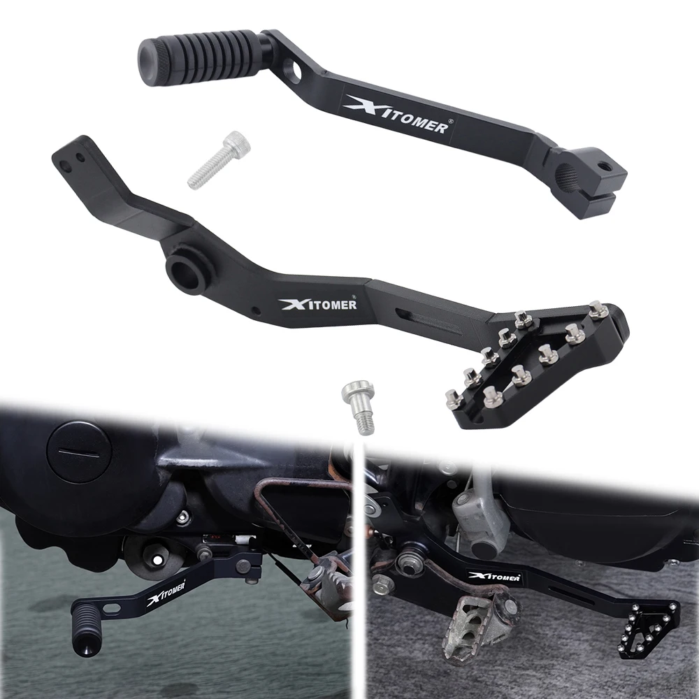 For Yamaha TW200 1987-2019 2020 2021 2022 2023 2024 2025 Motorcycle Rear Foot Brake Pedal Lever Gear Lever Shifter Shift Lever