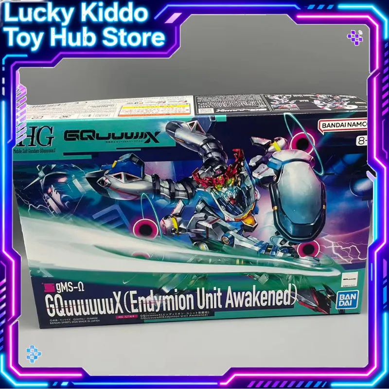 

Bandai Namco Hg 1/144 Mobile Suit Gundam Gquuuuuux Endymion Unit Awakened Plastic Assembly Model Kit For 8+ Model Building Hobby
