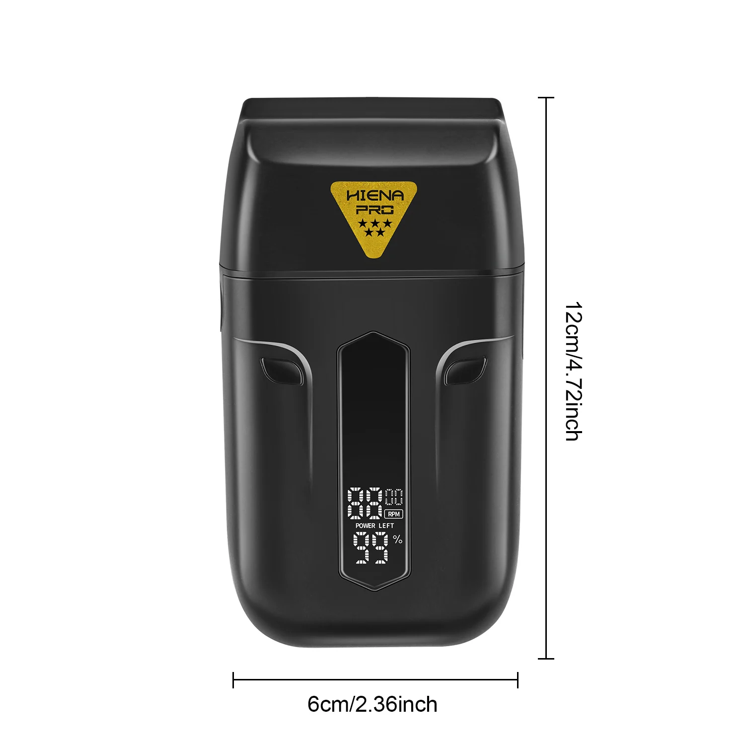 HIENA PRO Men's Electric Foil Shaver, Reciprocating Razor with LED Display, USB Rechargeable Portable Beard Trimmer, Wet Dry Use